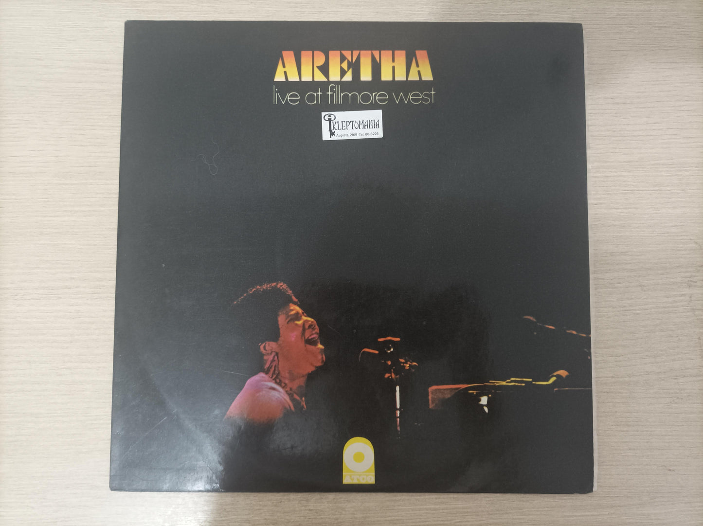 Lp Vinil Aretha Live at Filmore West