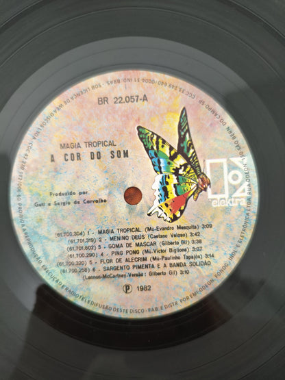 Lp Vinil A Cor Do Som Magia Tropical Com Encarte