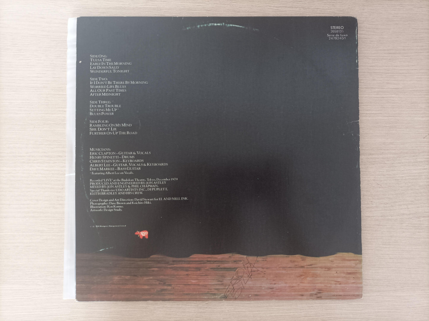 Lp Vinil Eric Clapton Just One Night Duplo