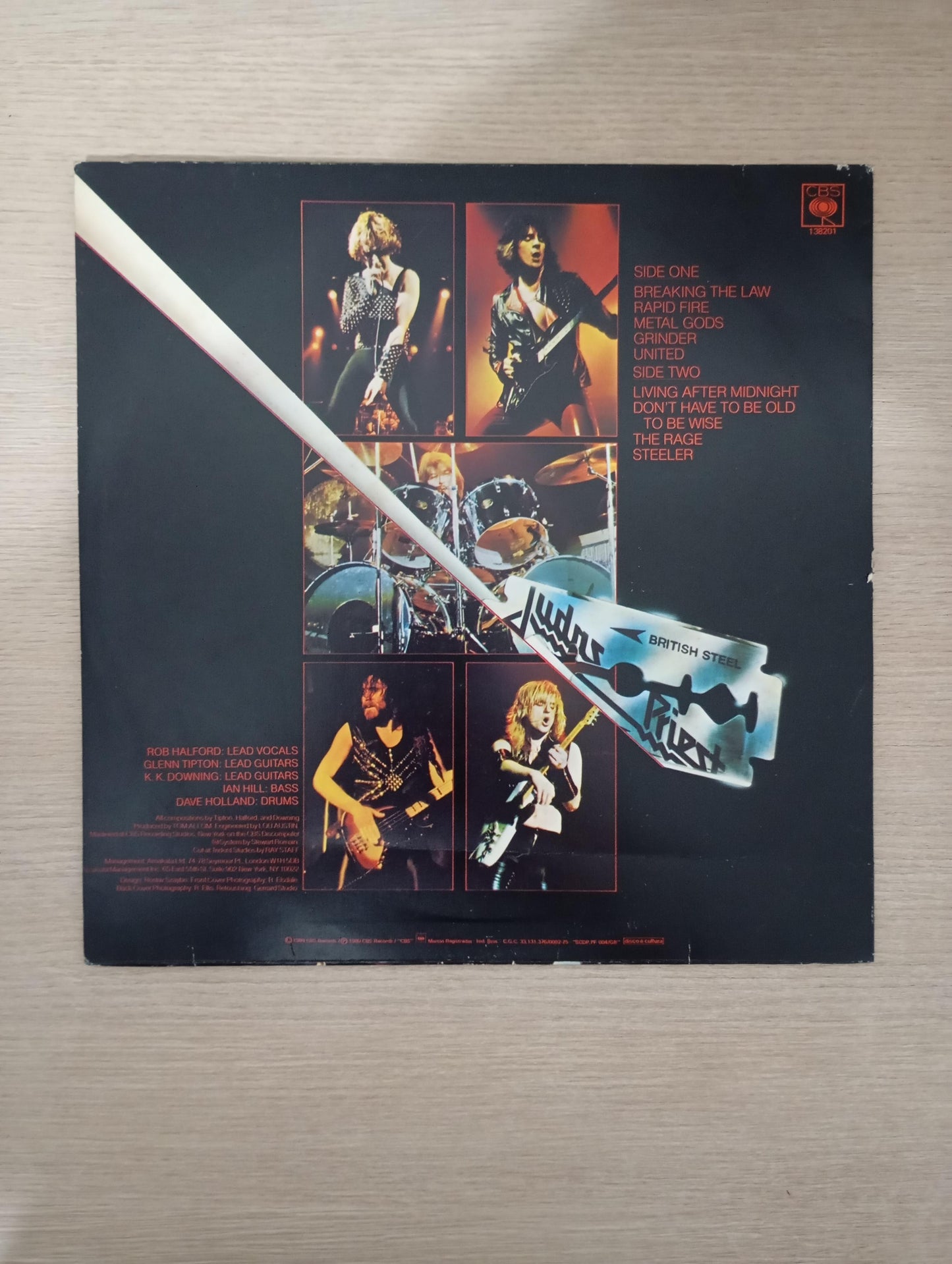 Lp Vinil Judas Priest British Steel