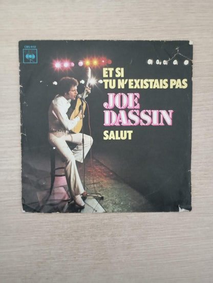 Compacto Vinil Joe Dassin Salut Et Si Tu N'Existais Pas Imp