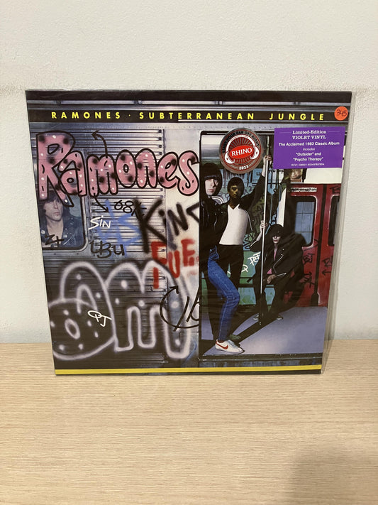 Lp Vinil Ramones Subterranean Jungle - Lacrado Importado