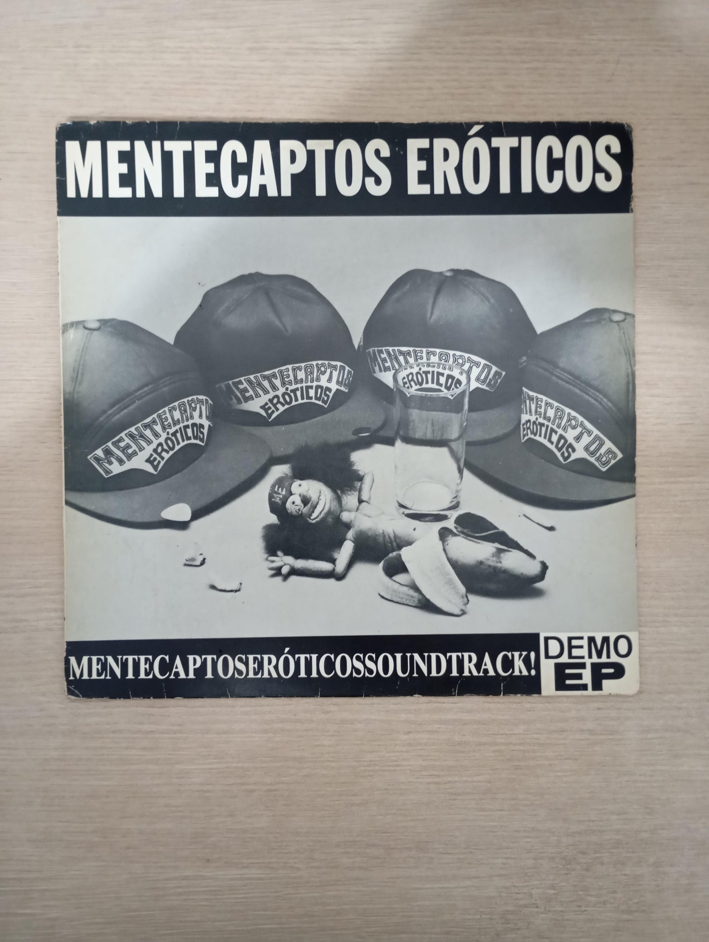 Lp Vinil Mentecaptos Eróticos Soundtrack Demo EP Com Encarte