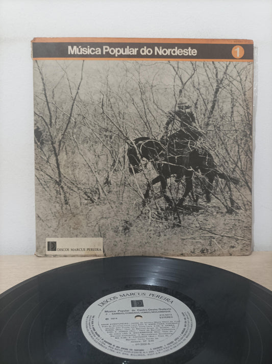 Lp Vinil Música Popular do Nordeste Vol. 1 Capa Dupla