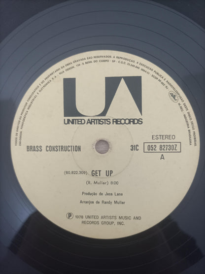 Lp Vinil Brass Construction Get Up, Leia