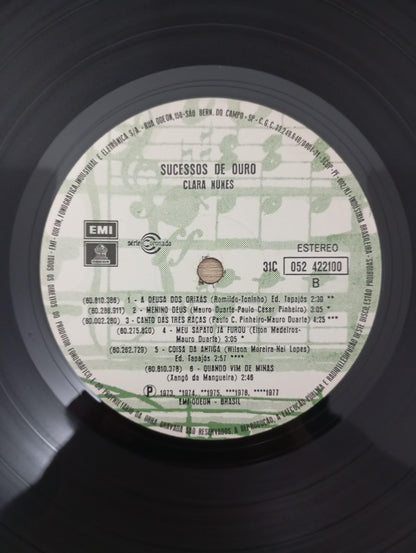 Lp Vinil Clara Nunes Sucessos De Ouro