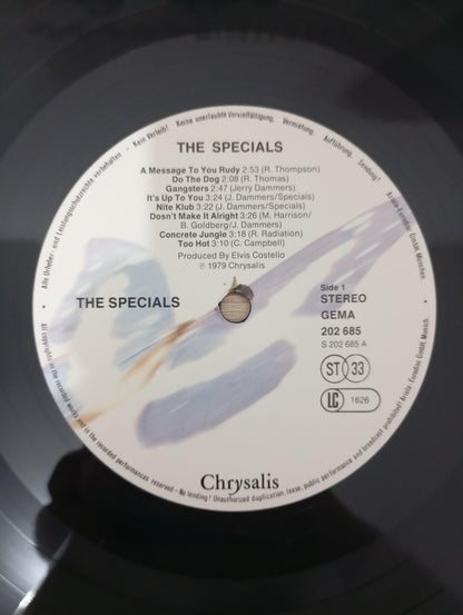 Lp Vinil The Specials 1979 Importado Alemanha