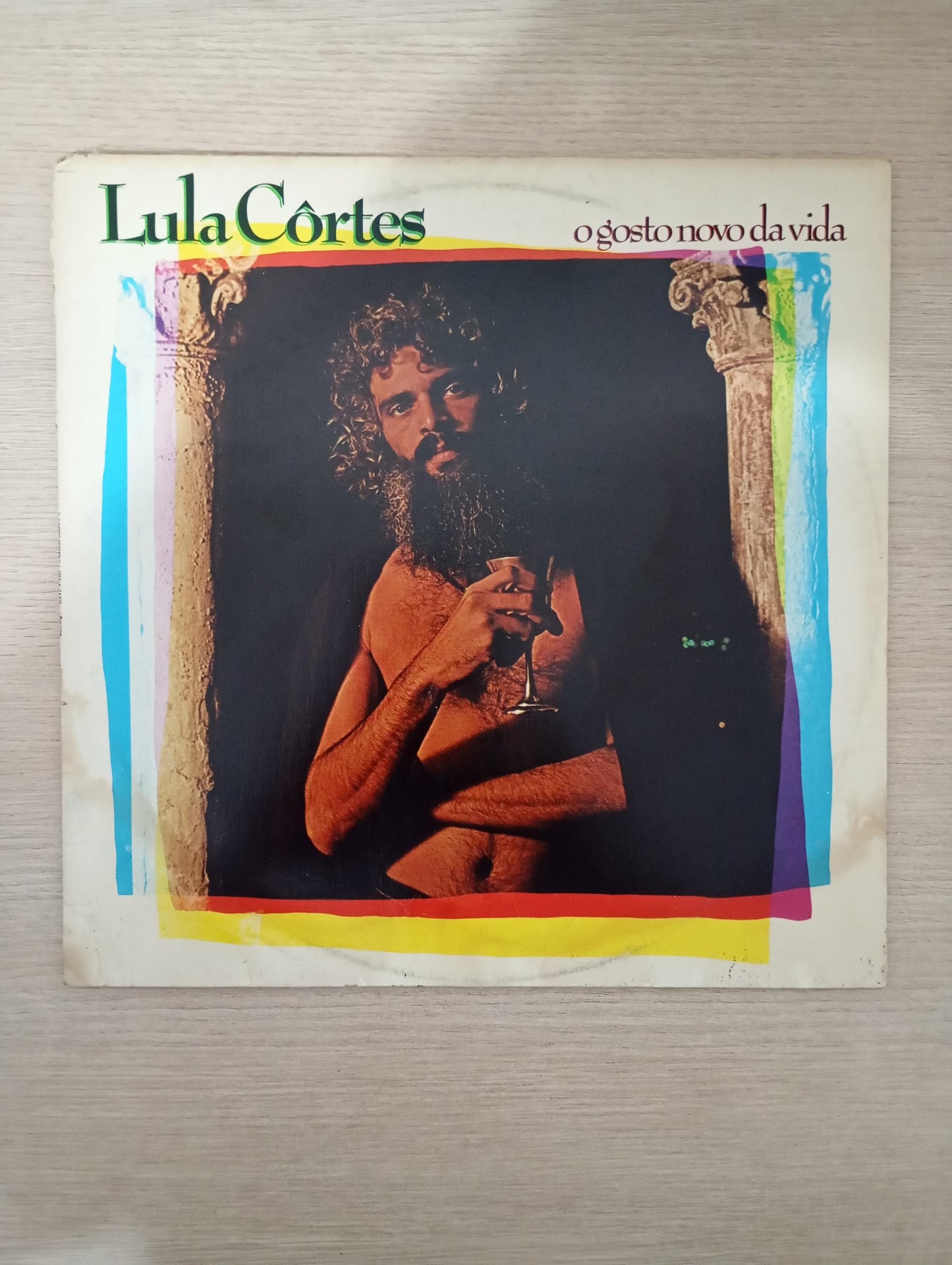 Lp Vinil Lula Côrtes O Gosto Novo Da Vida Com Encarte