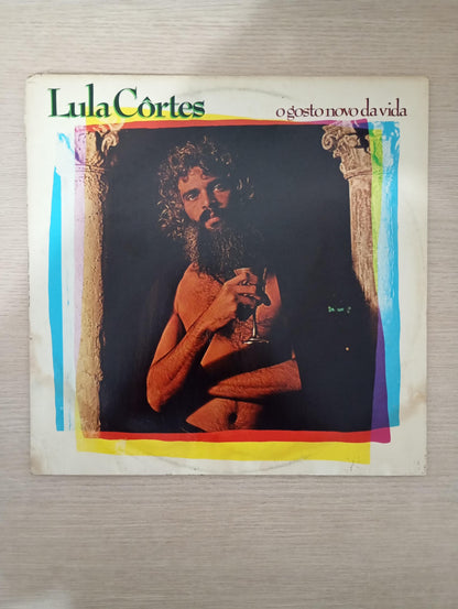 Lp Vinil Lula Côrtes O Gosto Novo Da Vida Com Encarte