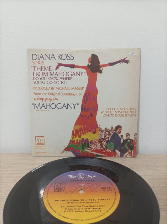 Compacto Vinil Diana Ross Sings Theme From Mahogany