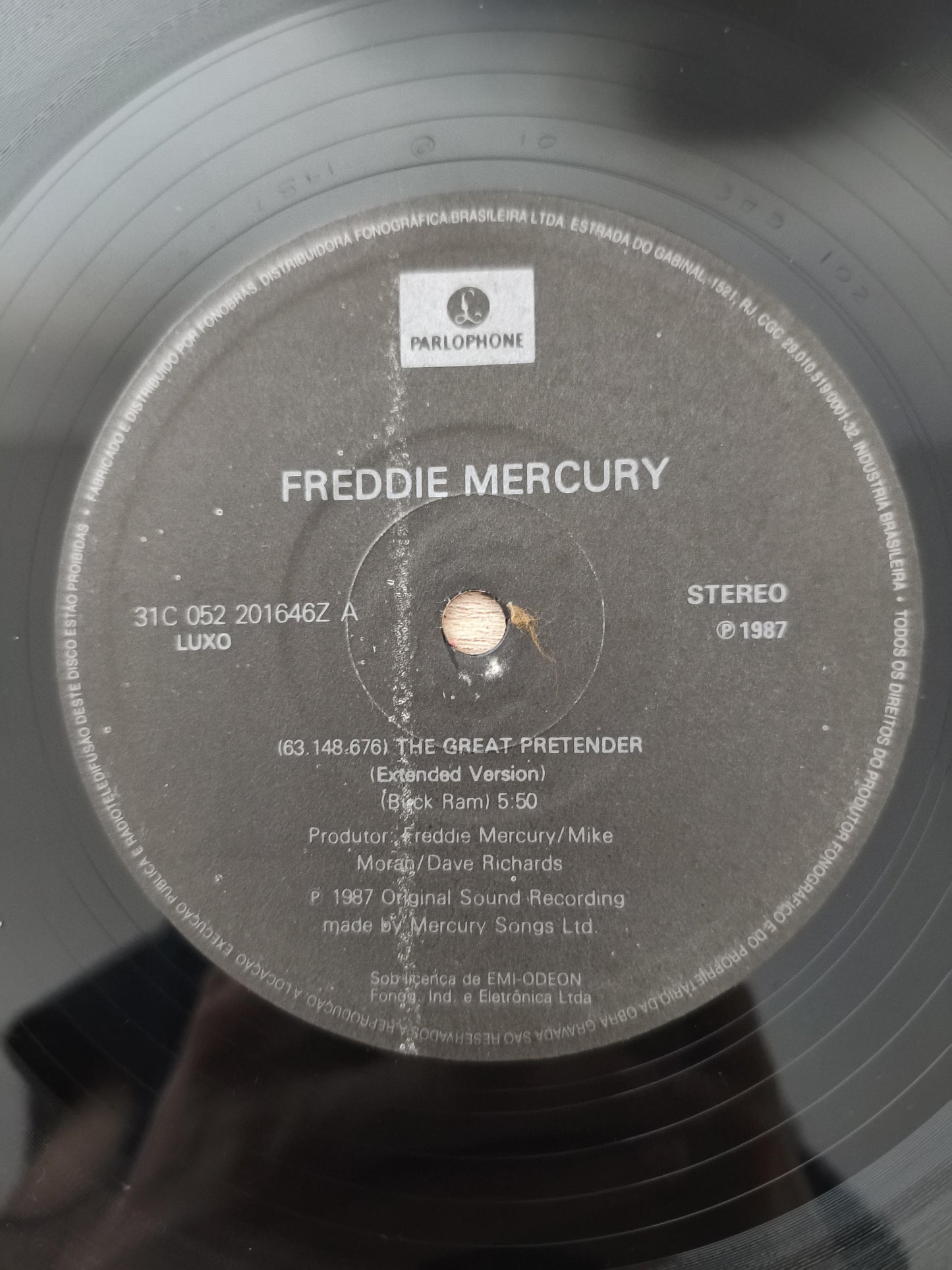 Lp Vinil Freddie Mercury The Great Pretender Extended