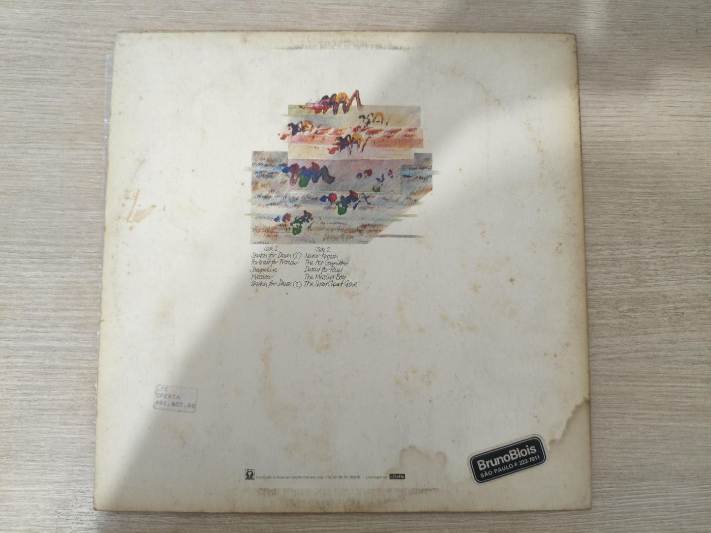Lp Vinil The Durutti Column LC Com Encarte, Leia