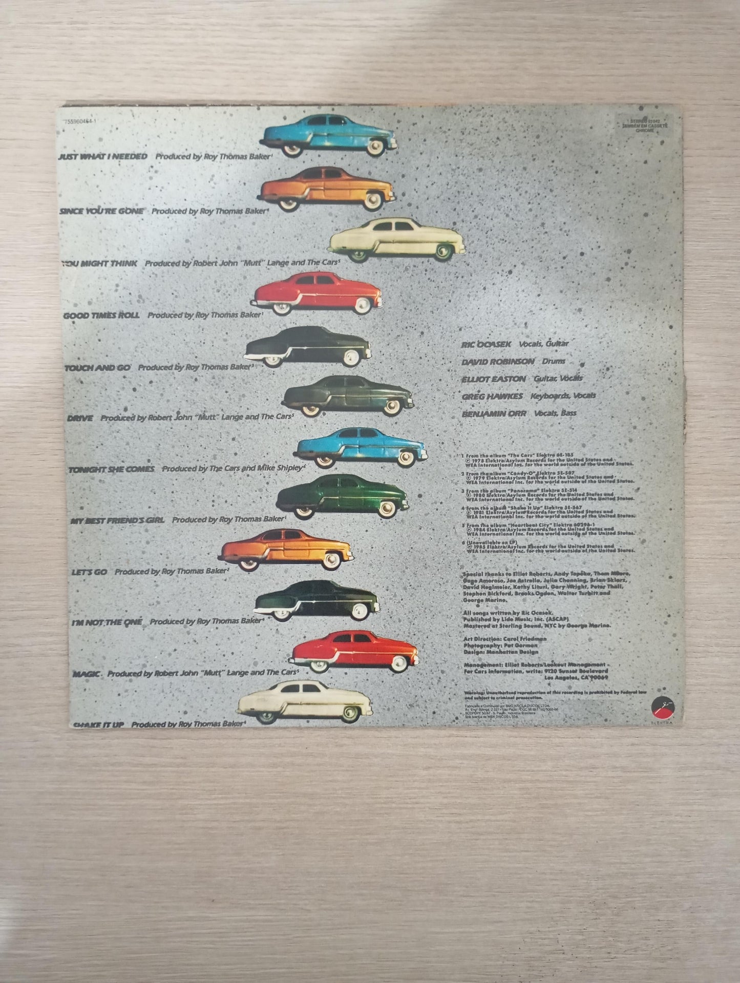 Lp Vinil The Cars Greatest Hits