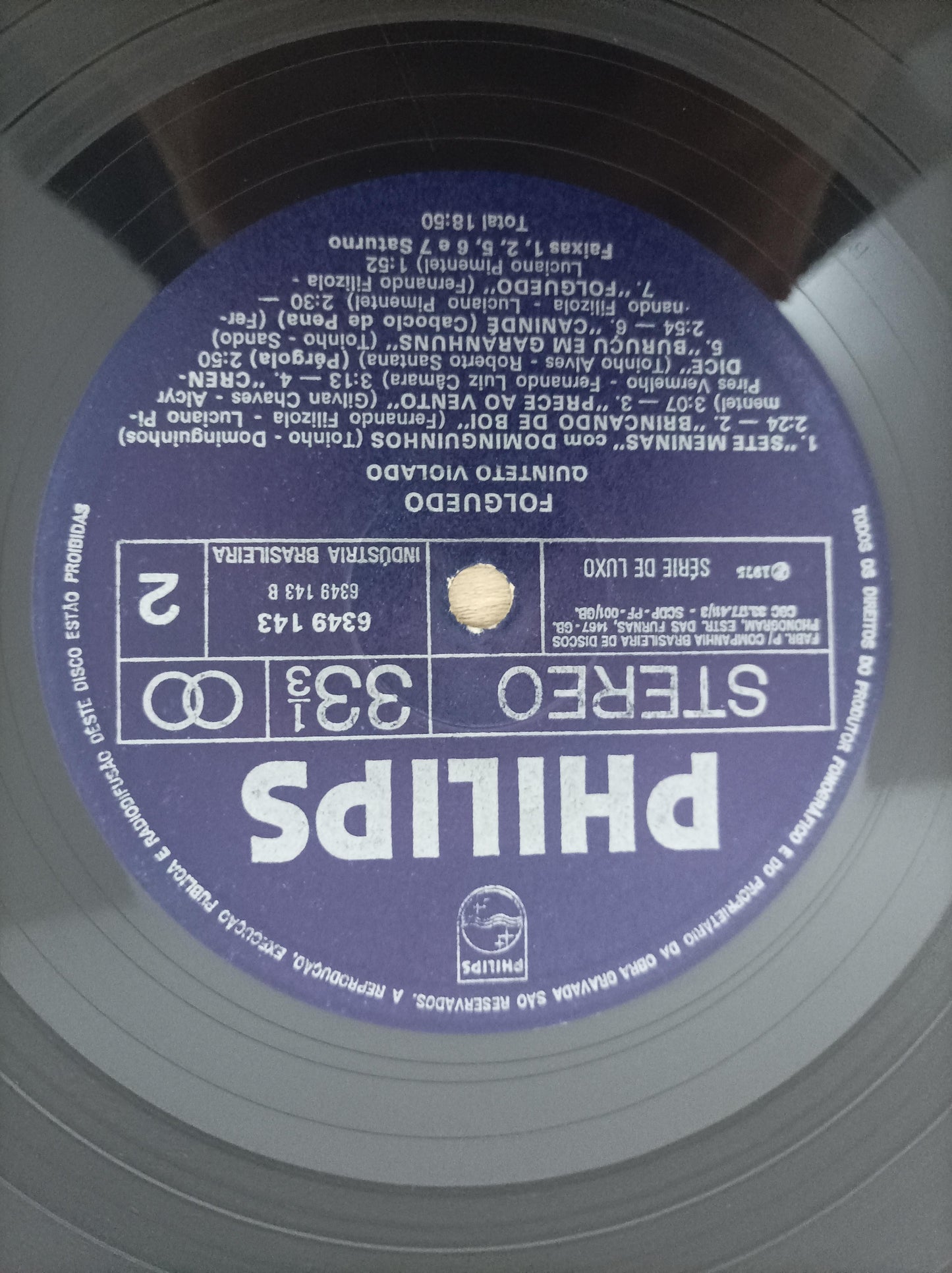 Lp Vinil Quinteto Violado Folguedo