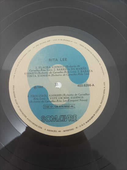 Disco Vinil Roberto de Carvalho Rita Lee Com Encarte A