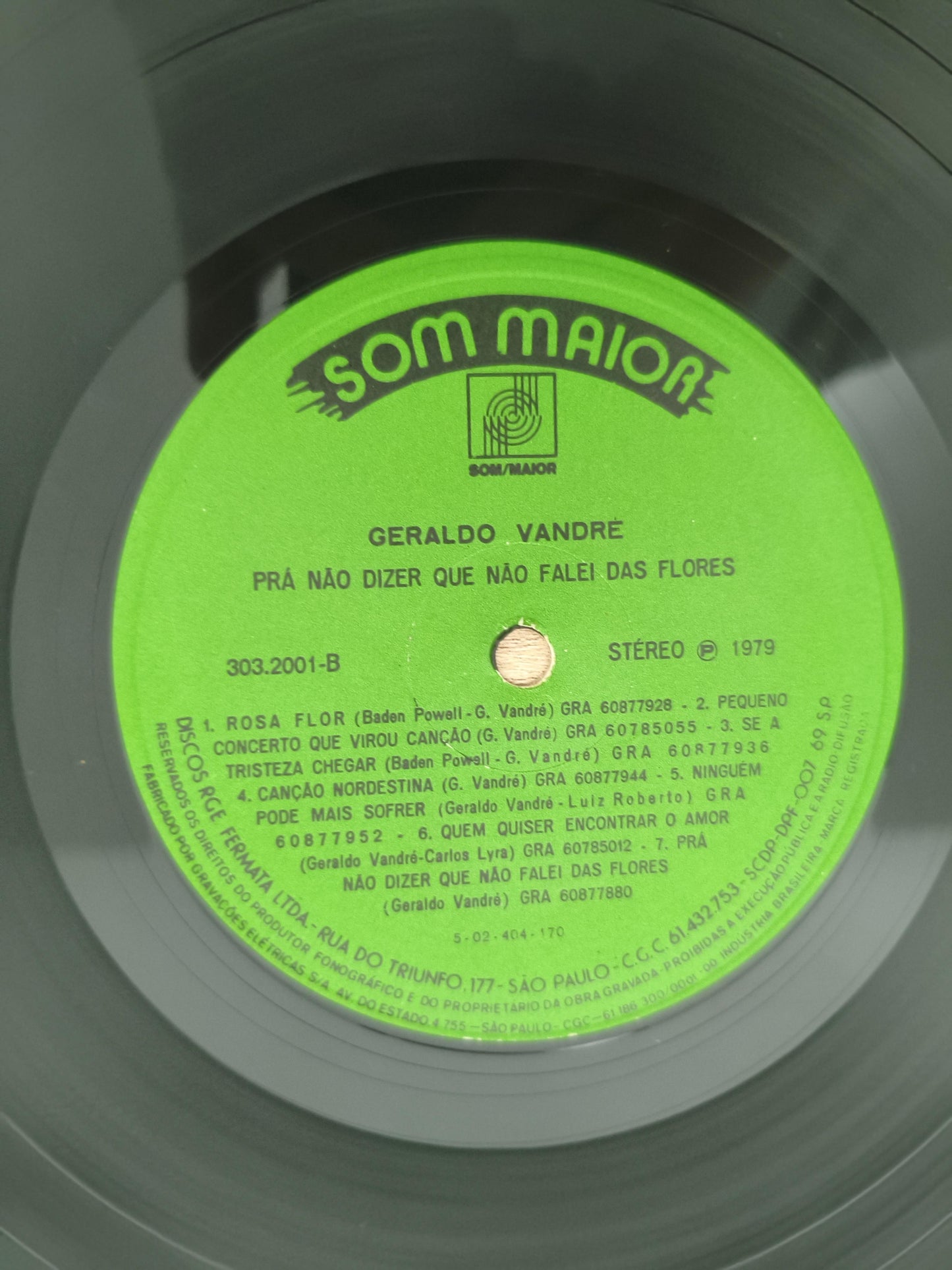Lp Vinil Geraldo Vandré Pra Não Dizer Que Não Falei Flores