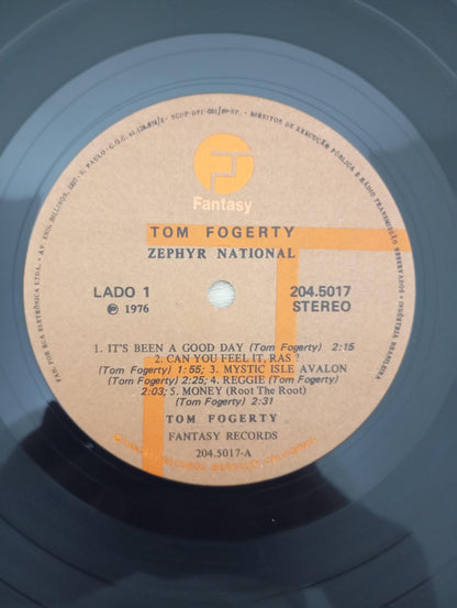 Lp Vinil Tom Fogerty Zephyr National