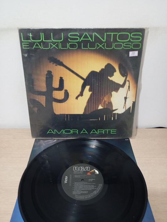 Lp Vinil Lulu Santos Amor À Arte Com Encarte