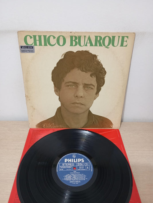 Lp Vinil Chico Buarque Vida Com Encarte