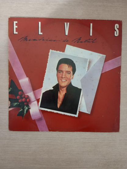 Lp Vinil Elvis Presley Memórias de Natal Com Encarte