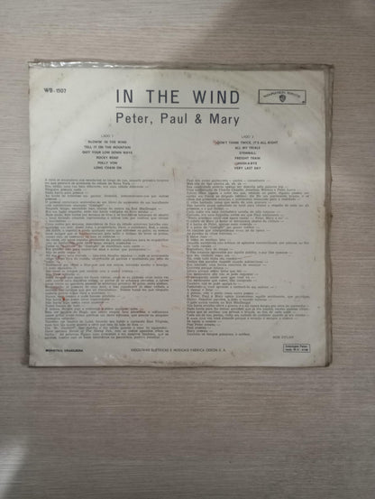 Lp Vinil Peter, Paul & Mary In The Wind