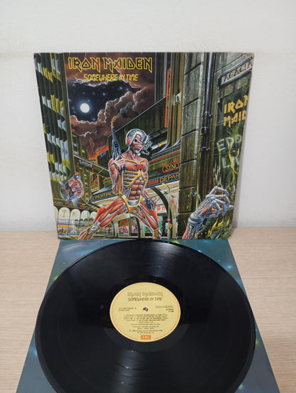 Lp Vinil Iron Maiden Somewhere In Time Com Encarte