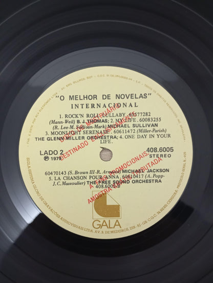 Lp Vinil Gala 79 Apresenta O Melhor de Novelas Internacional