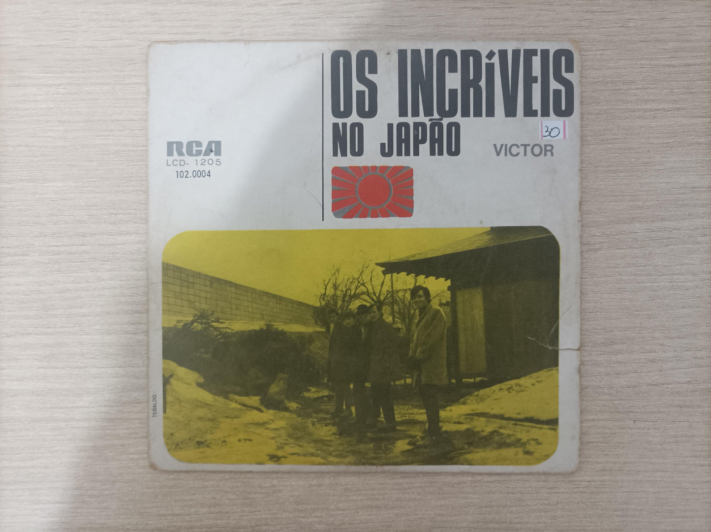 Compacto Vinil Os Incríveis No Japão