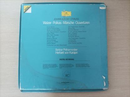 Lp Vinil Berliner Philharmonik Johann & Josef Triplo Encarte
