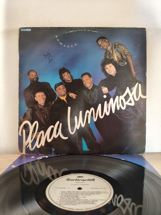 Lp Vinil Placa Luminosa Romance Com Encarte