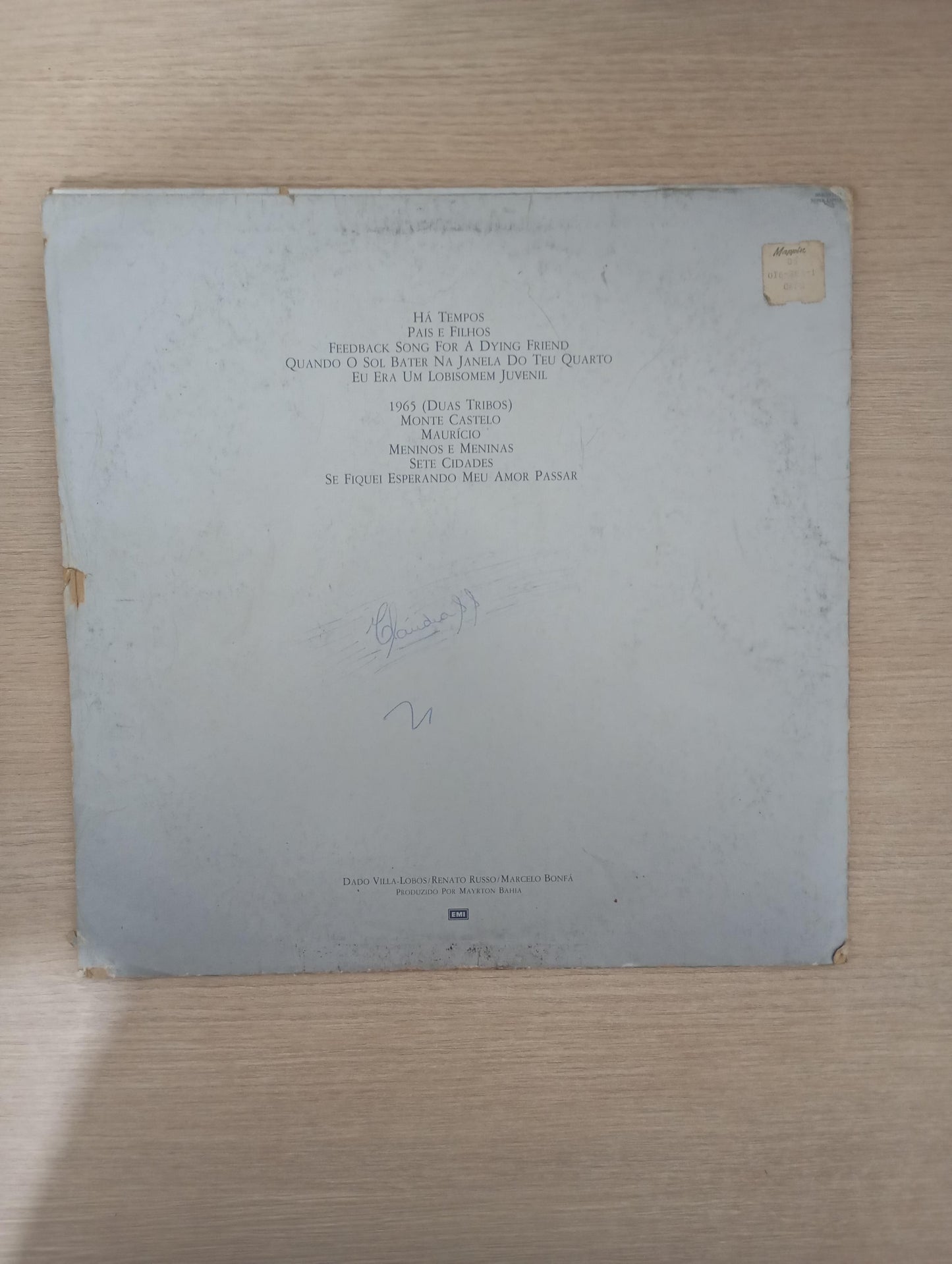 Disco Vinil As Quatro Estações Legião Urbana Com Encarte A