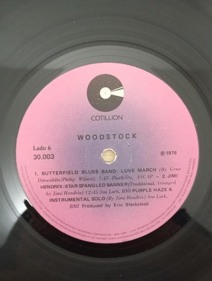 Lp Vinil Woodstock Soundtrack Triplo