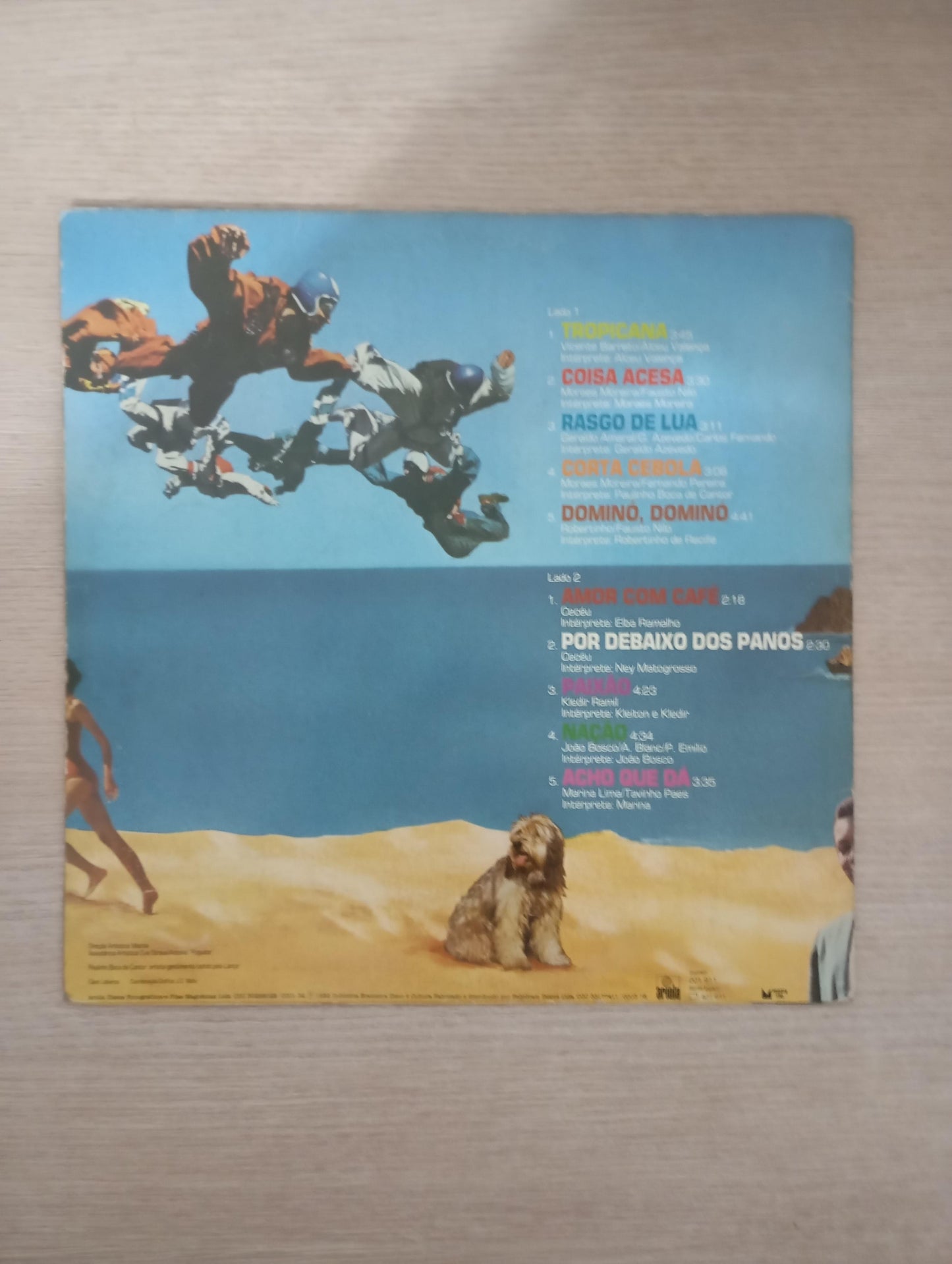 Lp Vinil Alegria, Verão 83