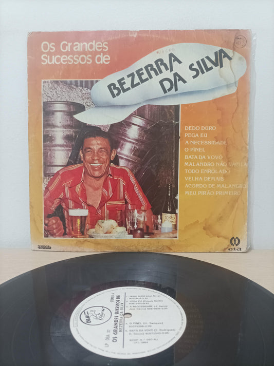 Lp Vinil Bezerra Da Silva Os Grandes Sucessos de