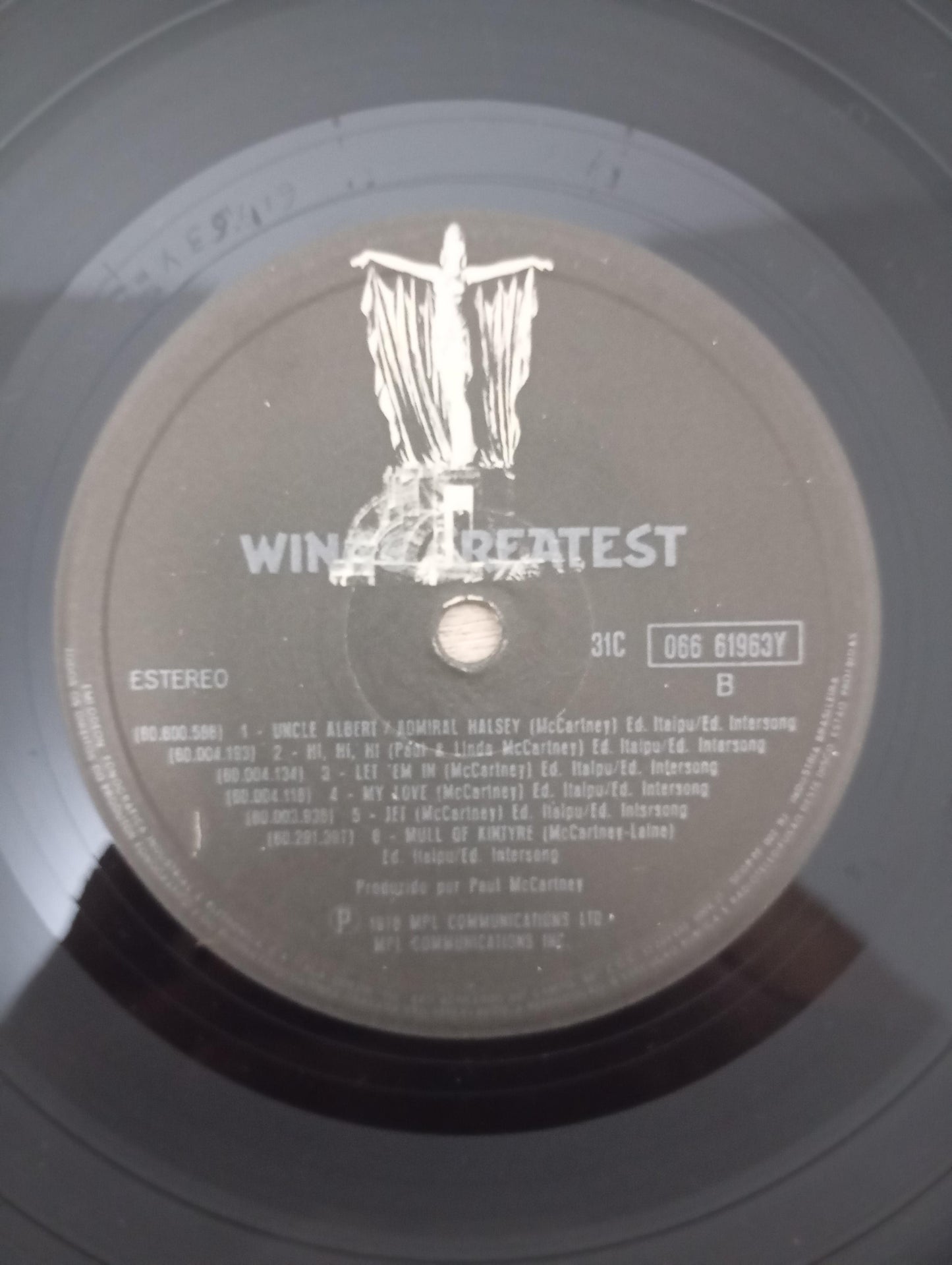 Lp Vinil Wings Greatest Com Encarte