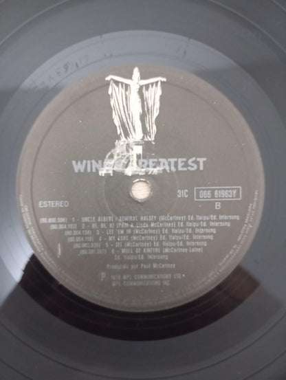 Lp Vinil Wings Greatest Com Encarte