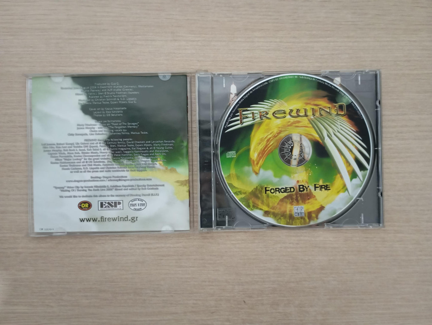 CD Firewind Forged By Fire