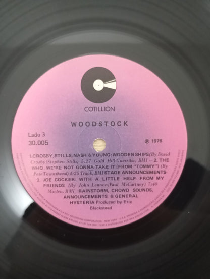 Lp Vinil Woodstock Soundtrack Triplo