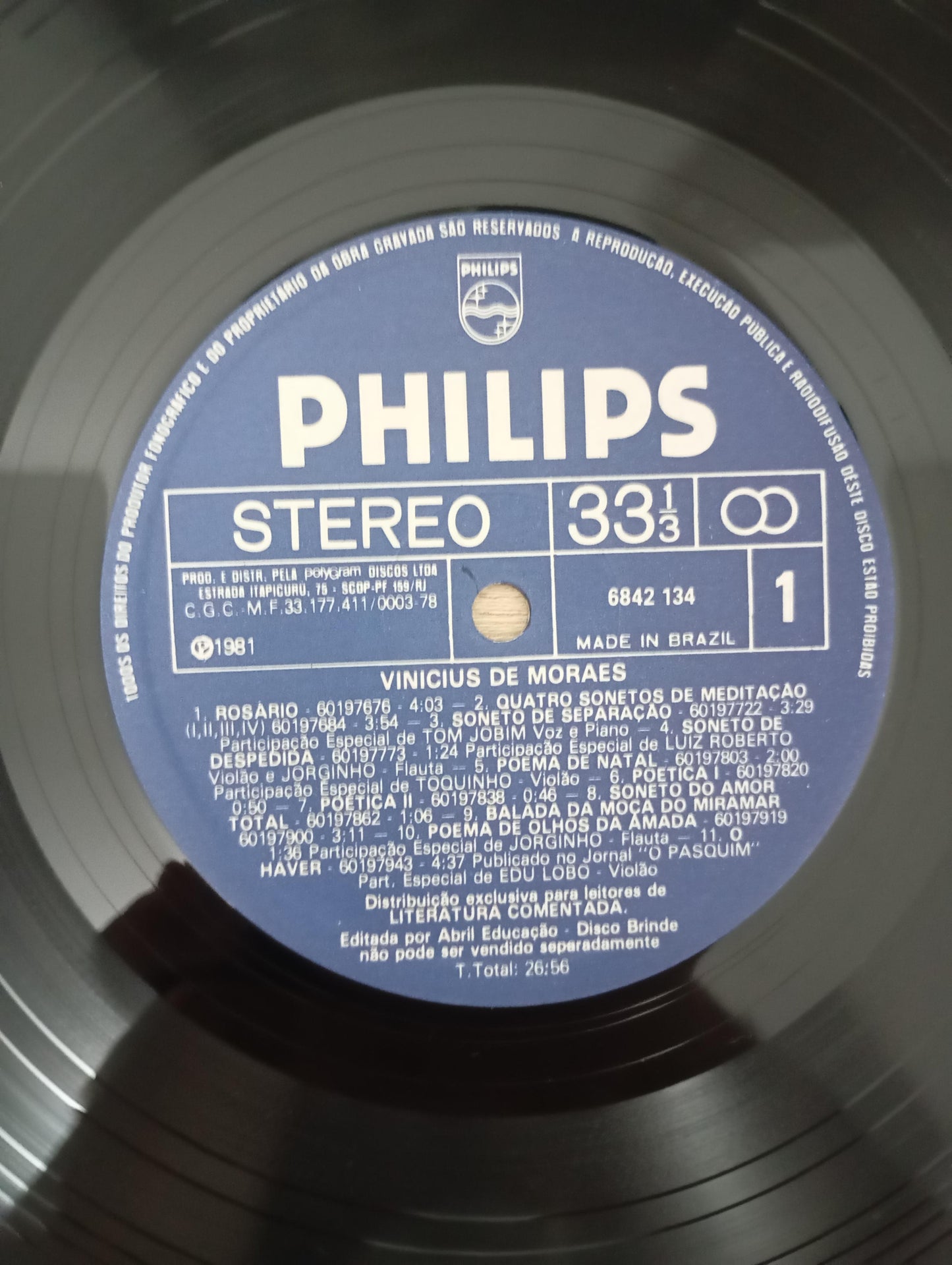 Lp Vinil Vinicius De Moraes Vinicius & Drummond
