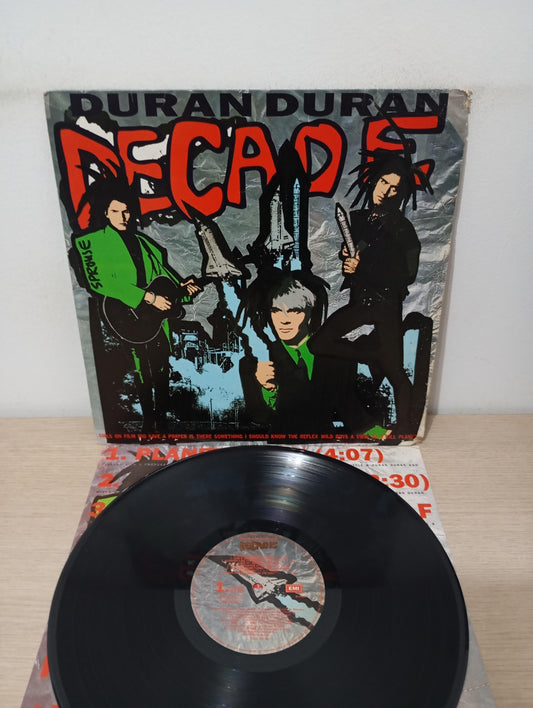 Lp Vinil Duran Duran Decade Com Encarte