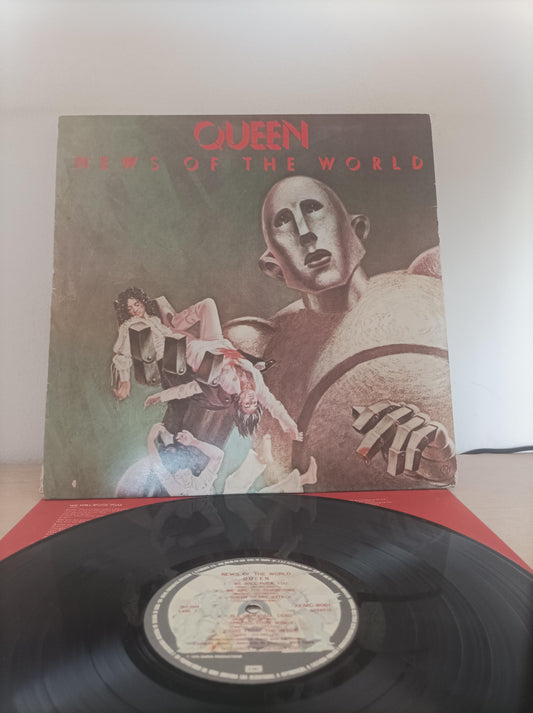 Lp Vinil Queen News Of The World Capa Dupla Com Encarte