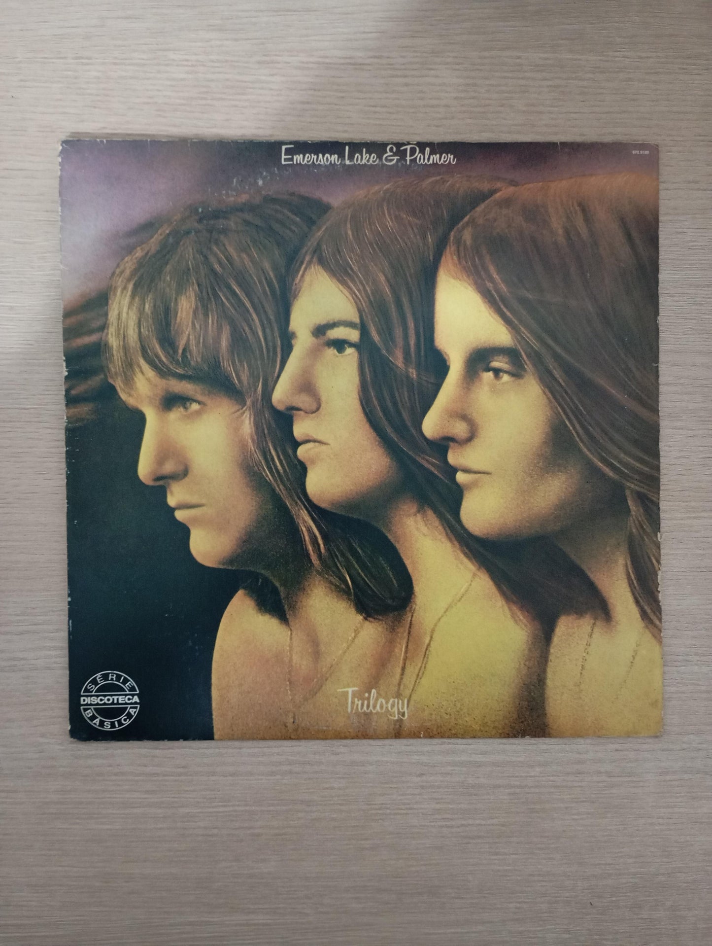 Disco Vinil Trilogy Emerson, Lake & Palmer Com Encarte A