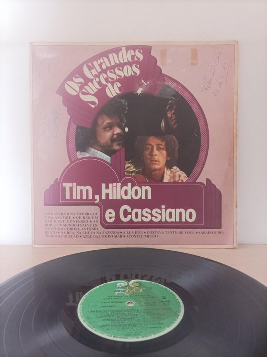 Lp Vinil Tim Maia, Hildon, Cassiano Os Grandes Sucessos
