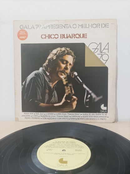 Disco Vinil Gala 79 Apresenta O melhor de Chico Buarque A