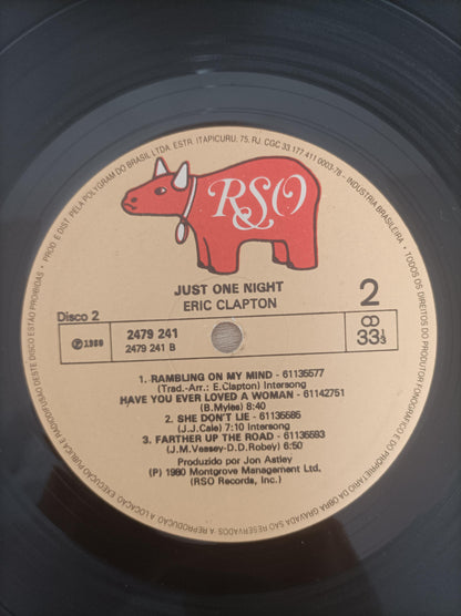 Lp Vinil Eric Clapton Just One Night Duplo