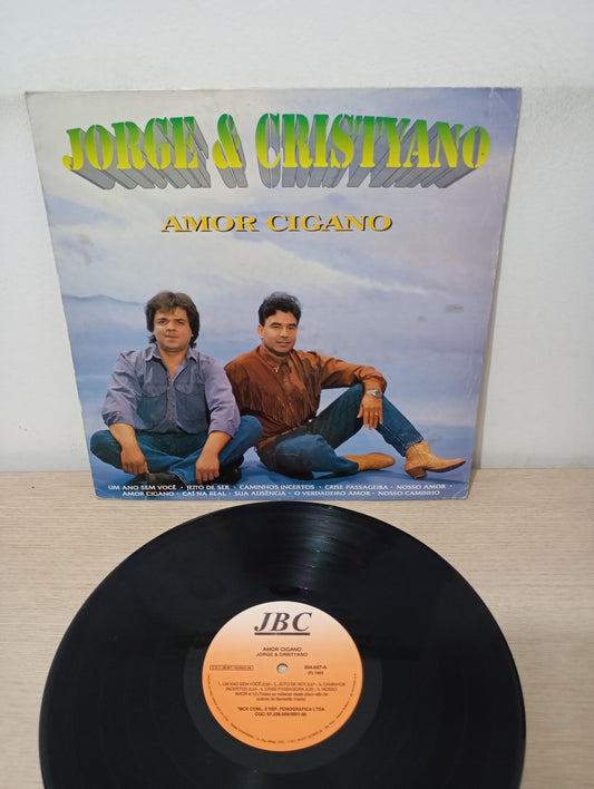 Lp Vinil Jorge & Cristyano Amor Cigano