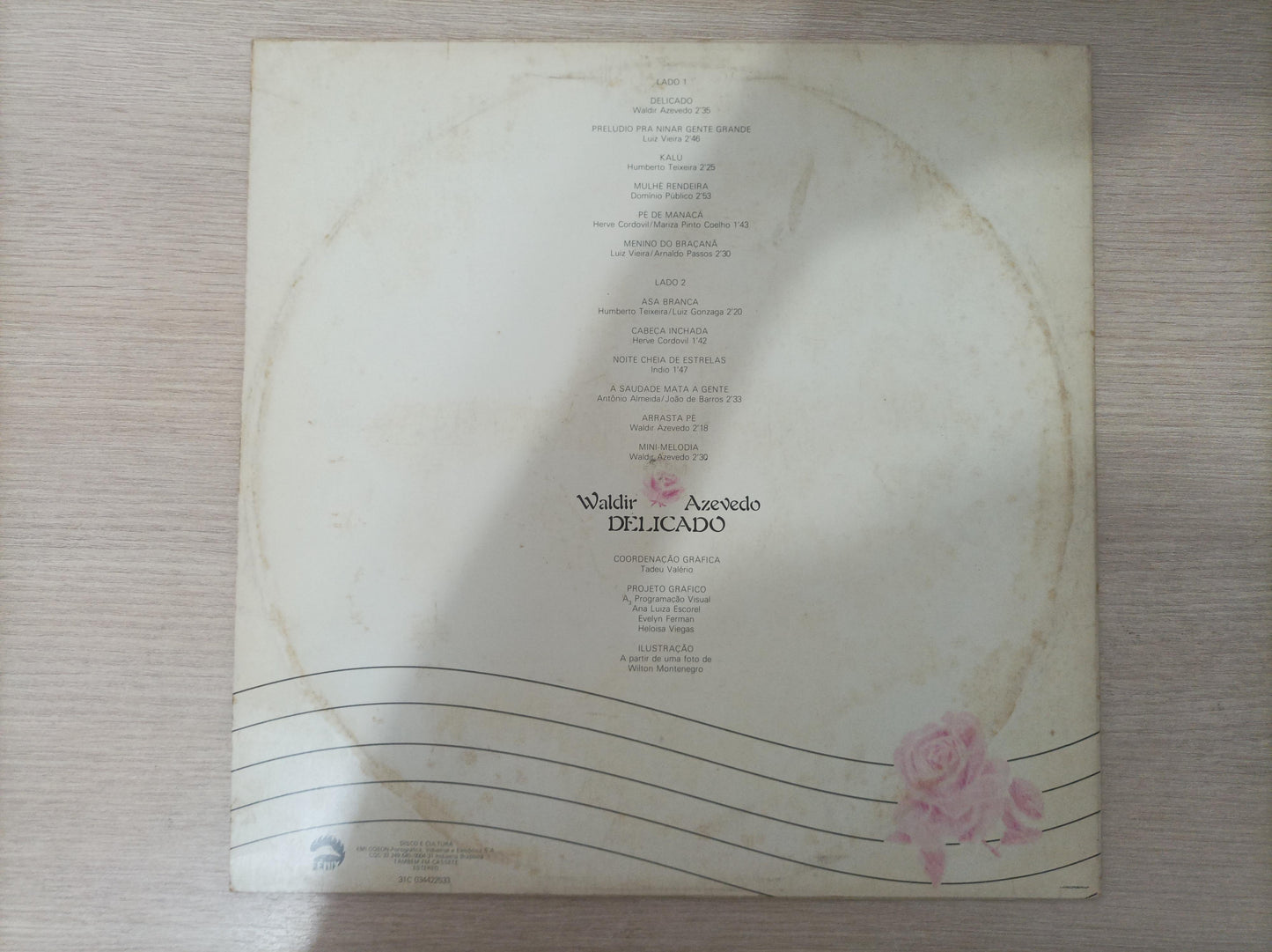 Lp Vinil Waldir Azevedo Delicado