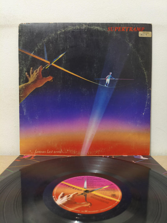 Lp Vinil Supertramp Famous Last Words Com Encartes