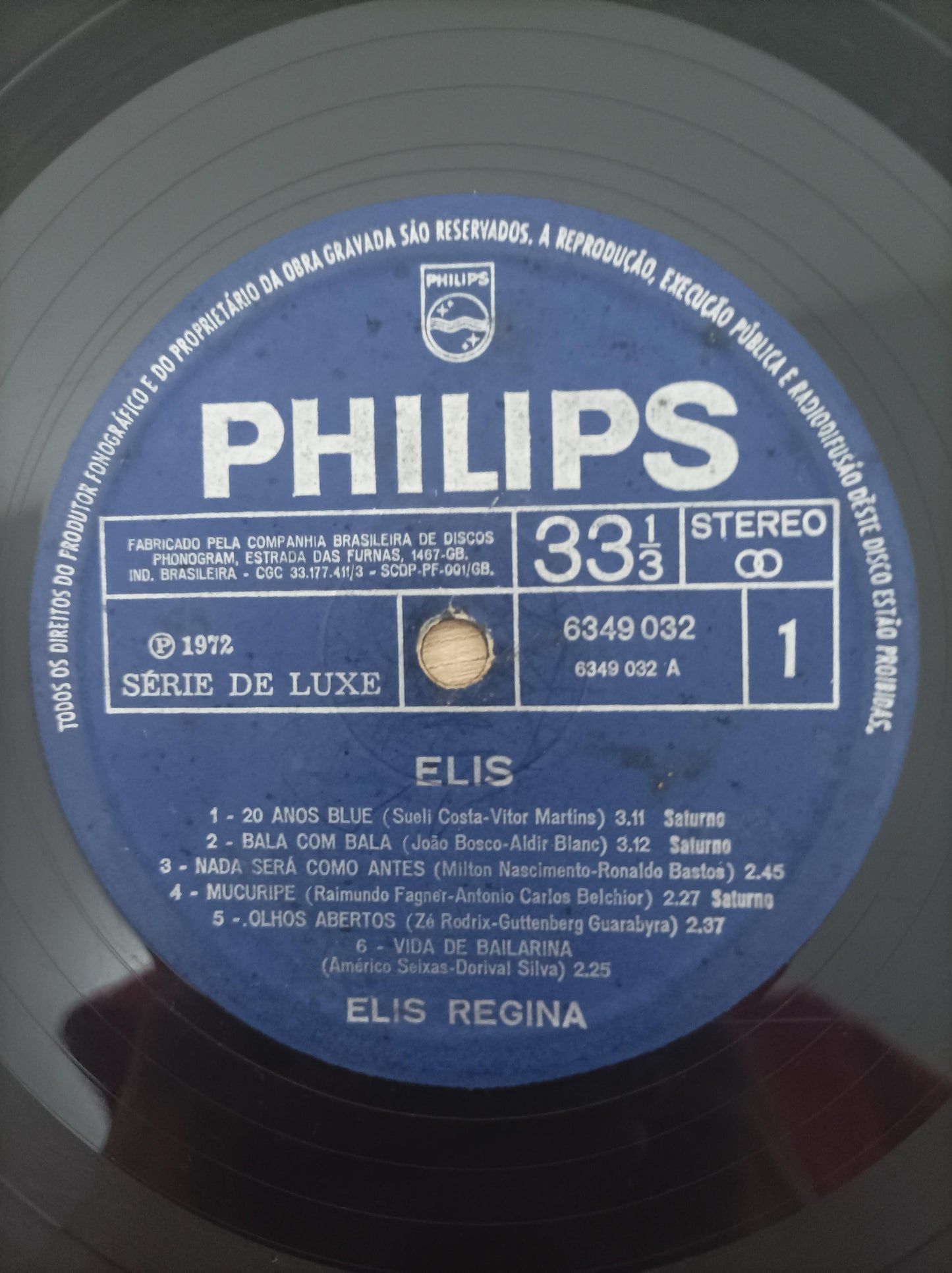 Lp Vinil Elis Regina 1972 Capa Dupla