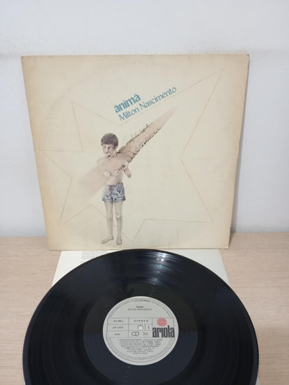 Lp Vinil Milton Nascimento Ănĭmă Com Encarte